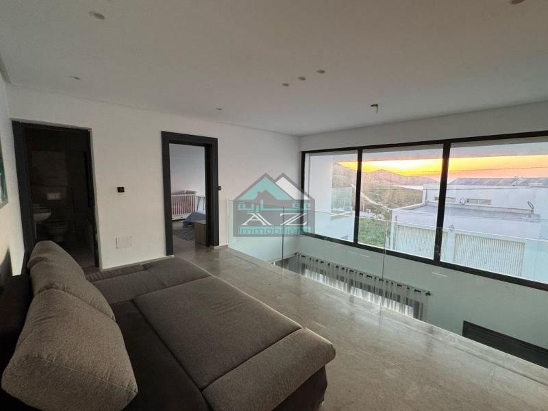 A Louer Courte durée à Bizerte : Magnifique Duplex Luxe Meublé Haut Standing